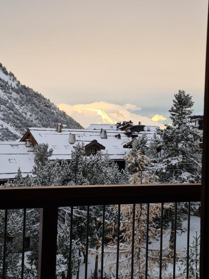 Arc 1950 Appartement De Standing Refuge Du Montagnard, Vue Incroyable Sur Le Montblanc, Skis Aux Pieds Acces Spa Et Piscine Les Arcs  Exterior foto